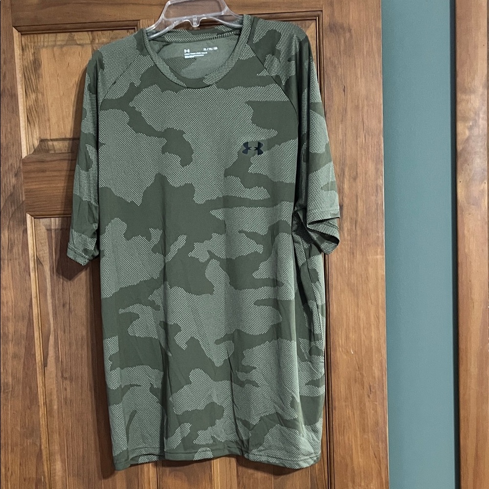Under Armour Men's Olive Camo Tee